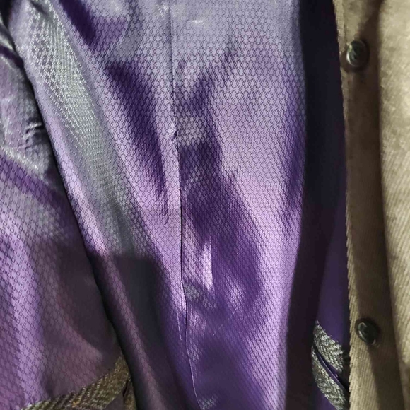 Dublin Jacket W/Insert | Gray | 54R | 100% Wool | RRR Coats - Picture 3 of 4